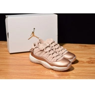 Jordan Rose Air Low AH7860-105 Gold 11 GS 0816